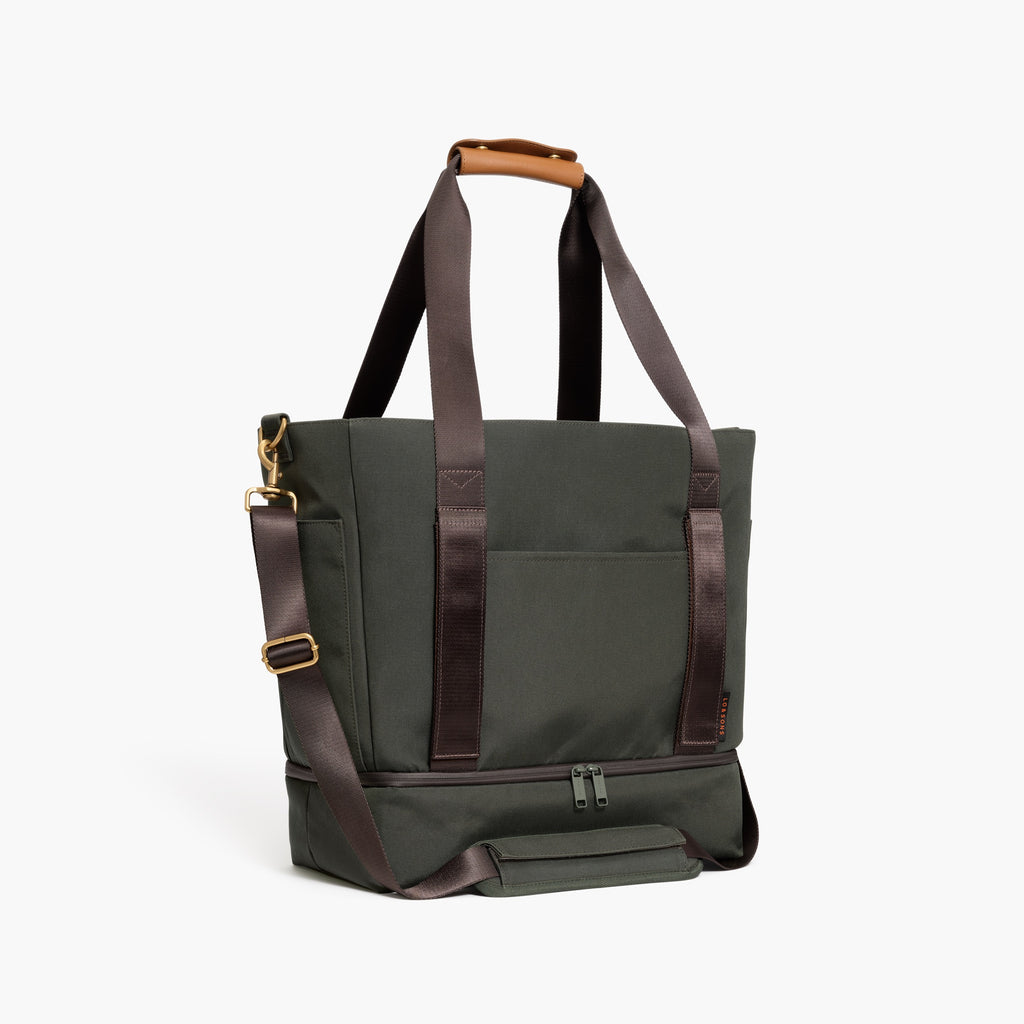 Catalina Supreme Tote - Waxed Eco Friendly Poly - Olive – Lo & Sons