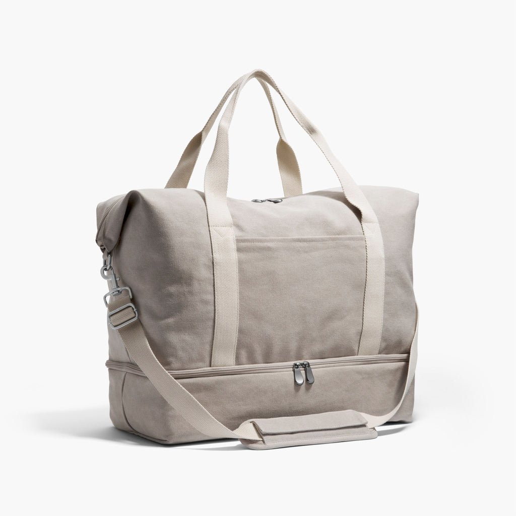 Catalina Deluxe Tote - Carry All Bag - Natural Organic Canvas