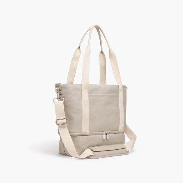 Lo & Sons: Catalina Deluxe Small in Eco Friendly Canvas Dove Grey