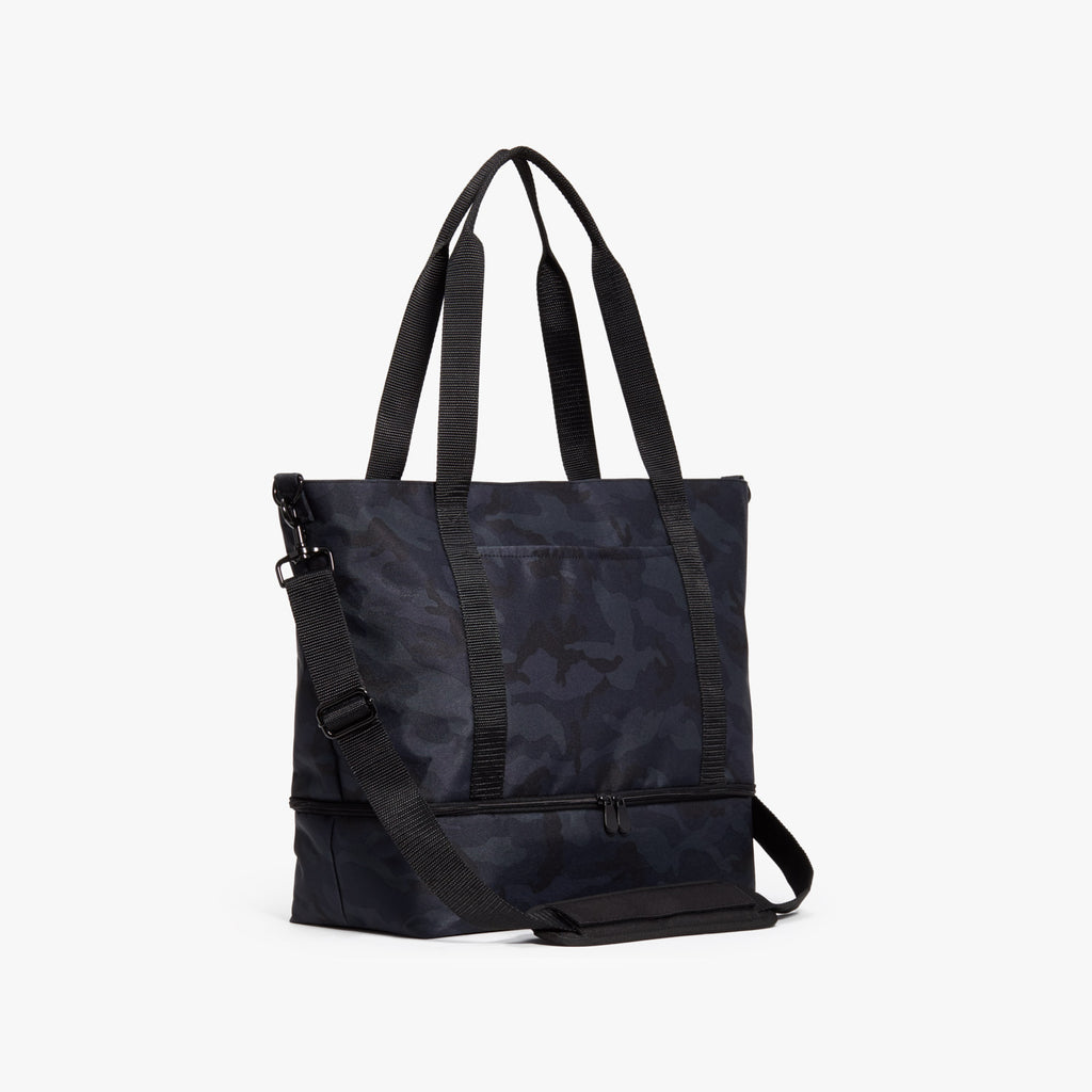 Catalina Deluxe Tote - Carry All Bag - Navy Camo Recycled Poly – Lo & Sons