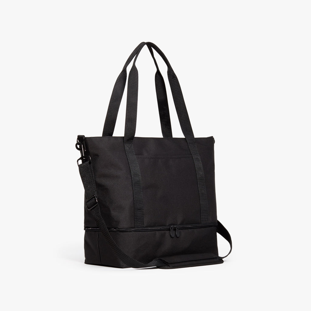 Catalina Deluxe Tote - Carry All Bag - Black Recycled Poly – Lo & Sons