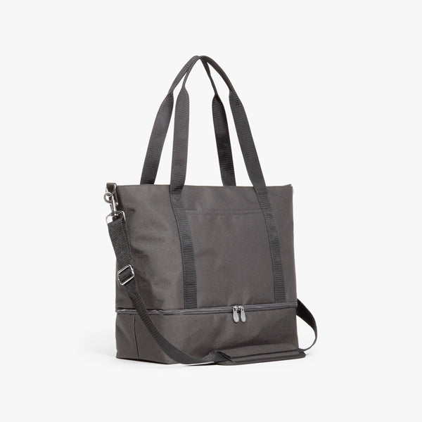 Catalina Deluxe Tote - Carry All Bag - Grey Recycled Poly – Lo & Sons