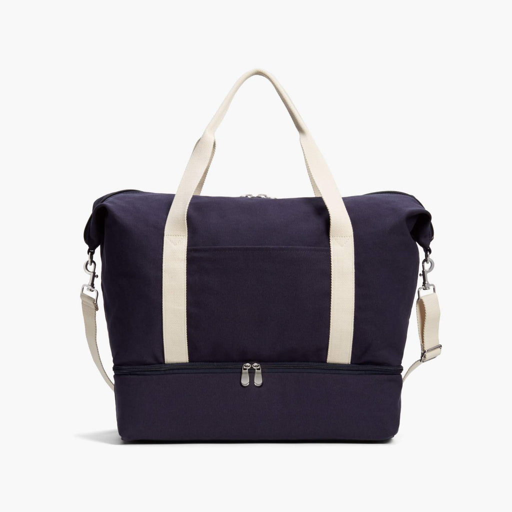 Catalina Deluxe - Weekender & Duffel Bag - Deep Navy Organic Canvas ...