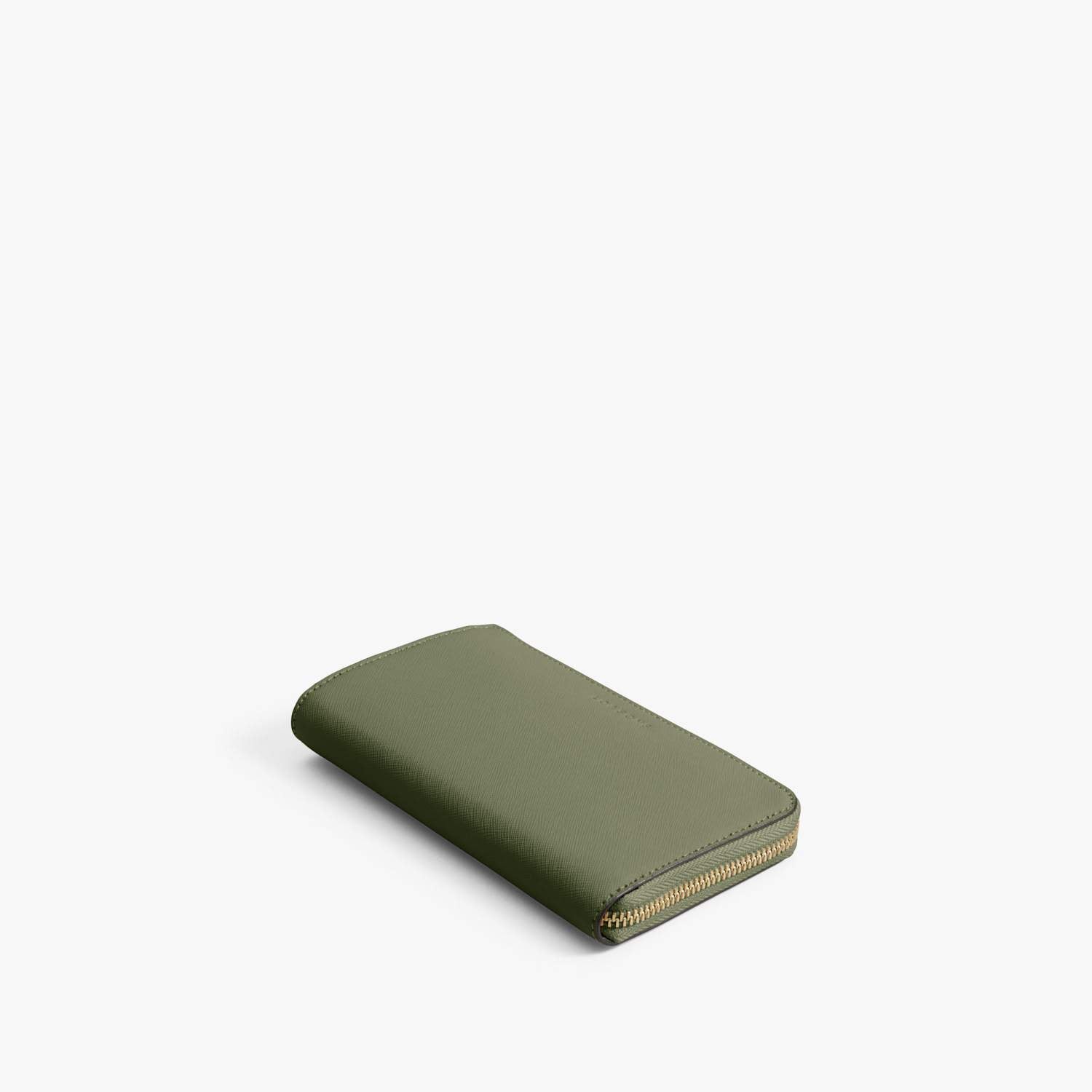 Canvelle Slim Wallet with Phone Pocket - Canvas - Olive Green - Formerly Logan + Lenora