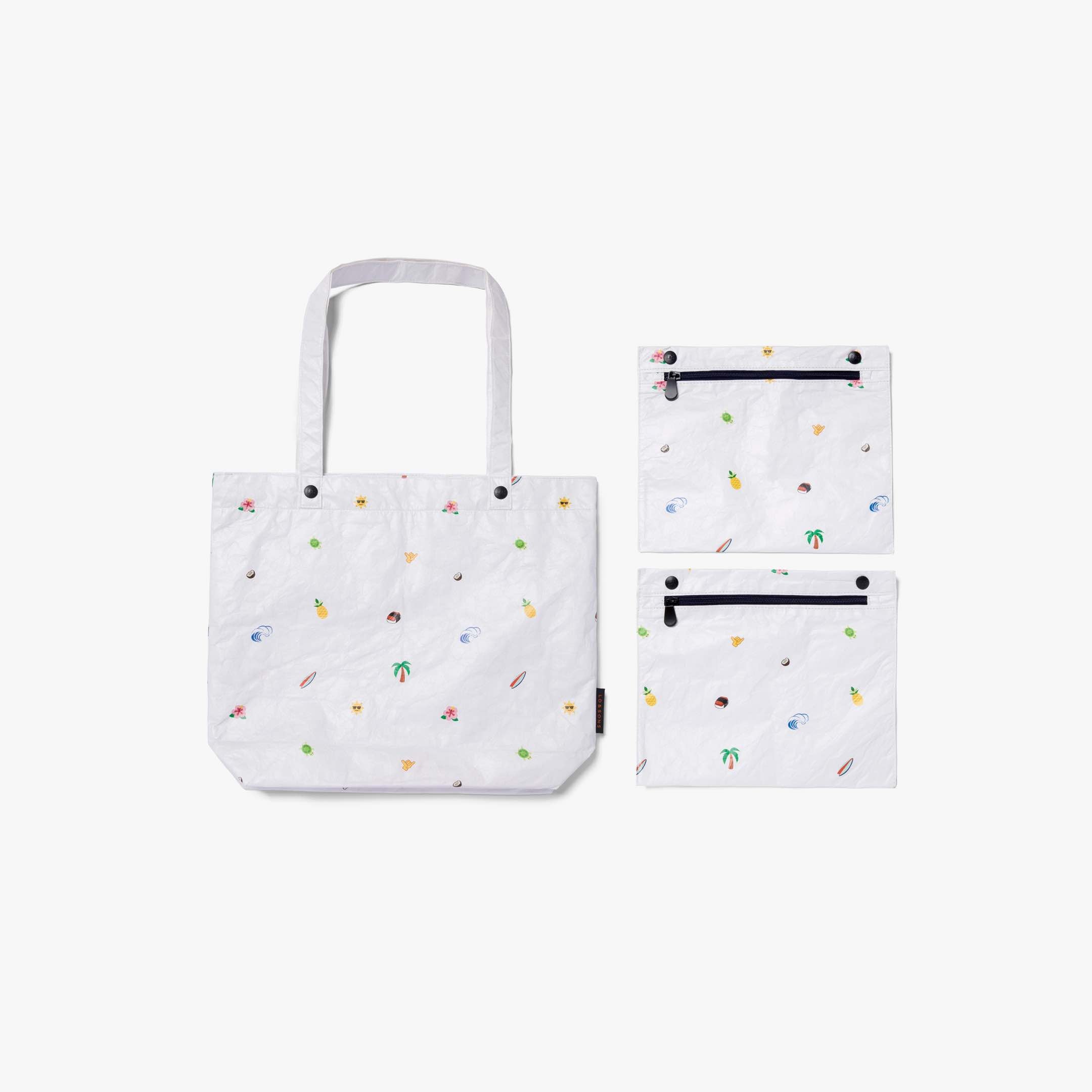 Olivia Mark – Large-capacity bags female summer new tide fashion rainbow  Paradise Tote bag cartoon shoulder bag – Olivia Mark