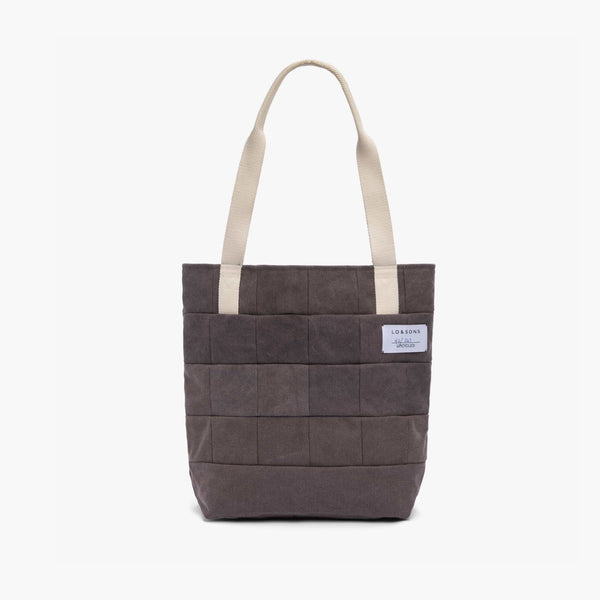 Thirty-One Deluxe Utility Tote - Grey Patchwork