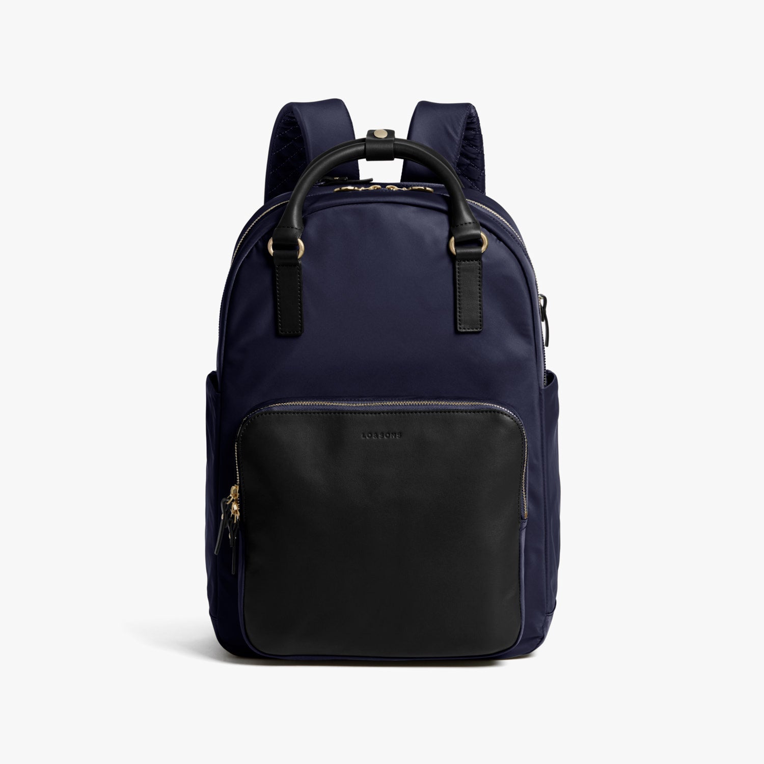 Navy blue laptop backpack sale