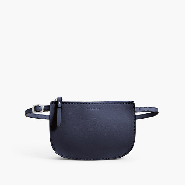 Mini Kate Leather Belt Bag, Black