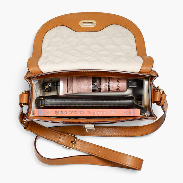 Stylish Leather Camera Bag for Women - The Claremont