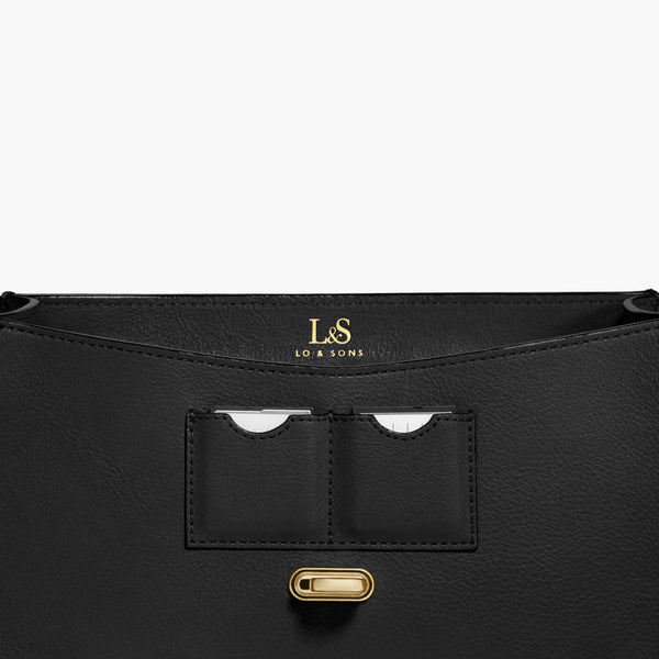 Lo & Sons The Pearl Leather Crossbody & Clutch Bag